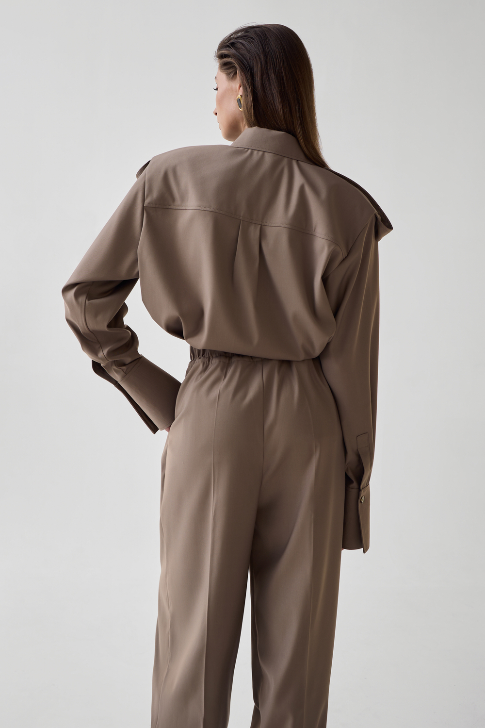 Комплект: рубашка и брюки с патами