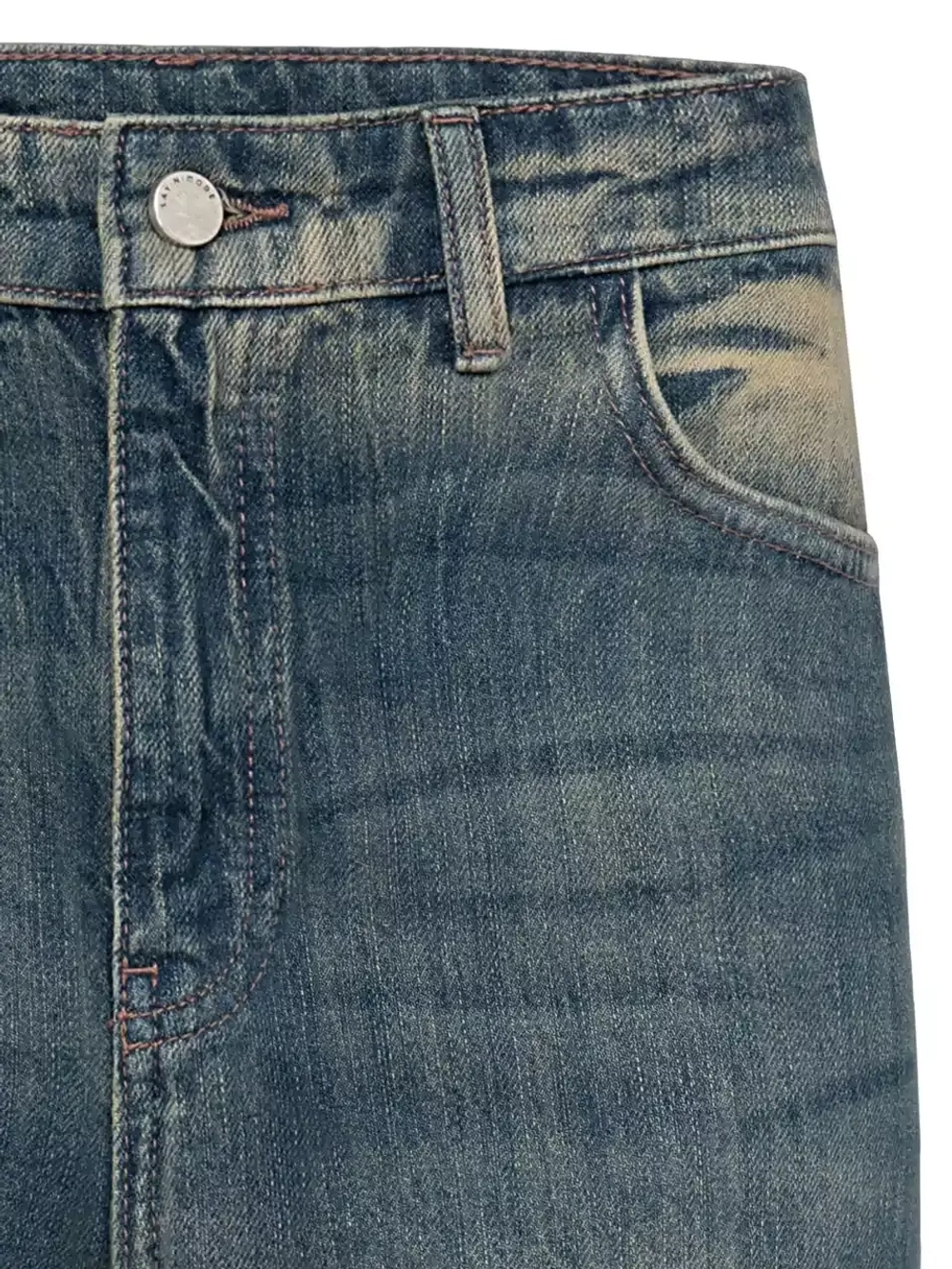 Джинсы клеш