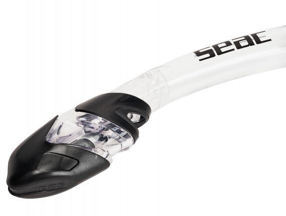 Трубка Seac Tribe Dry прозрачный/черный