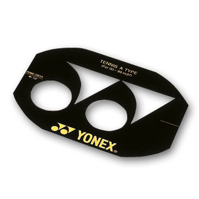 Теннисная ракетка Yonex Logo Stencil 90-99 Inches - Black, Gold