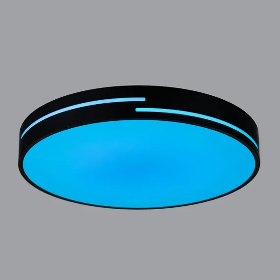 CL72470GL1 Купер Лайн Черный Св-к Потол. с RGB