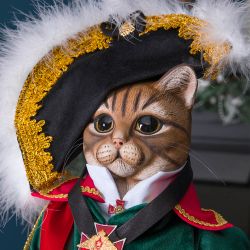 Кукла коллекционная Кот Адмирал Дункан