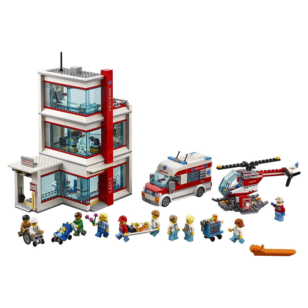 LEGO City: Городская больница 60204 — City Town — Лего Сити Город