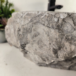 Каменная раковина из мрамора Erozy Grey EM-05088 (50*41*16) 0887 из натурального камня