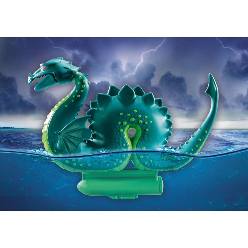 Игровой набор Playmobil 71830 Викинг с морским чудовищем 71830 40 деталей — фото 5