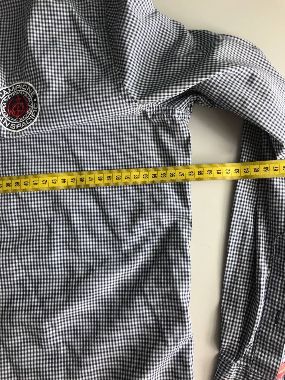 Рубашка Campione повседневная, маркировка L, визуально на 50 размер