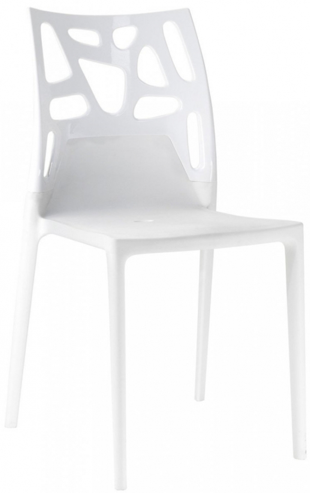 Стул пластиковый Papatya Ego-Rock, белый