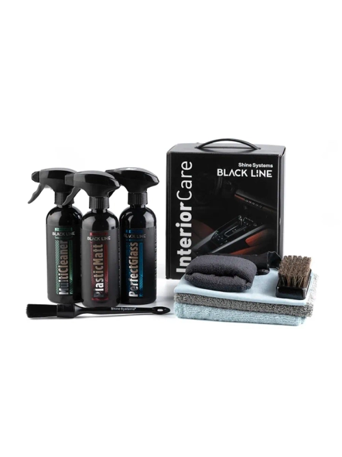 Shine Systems Black Line InteriorCare Kit - набор для ухода за интерьером