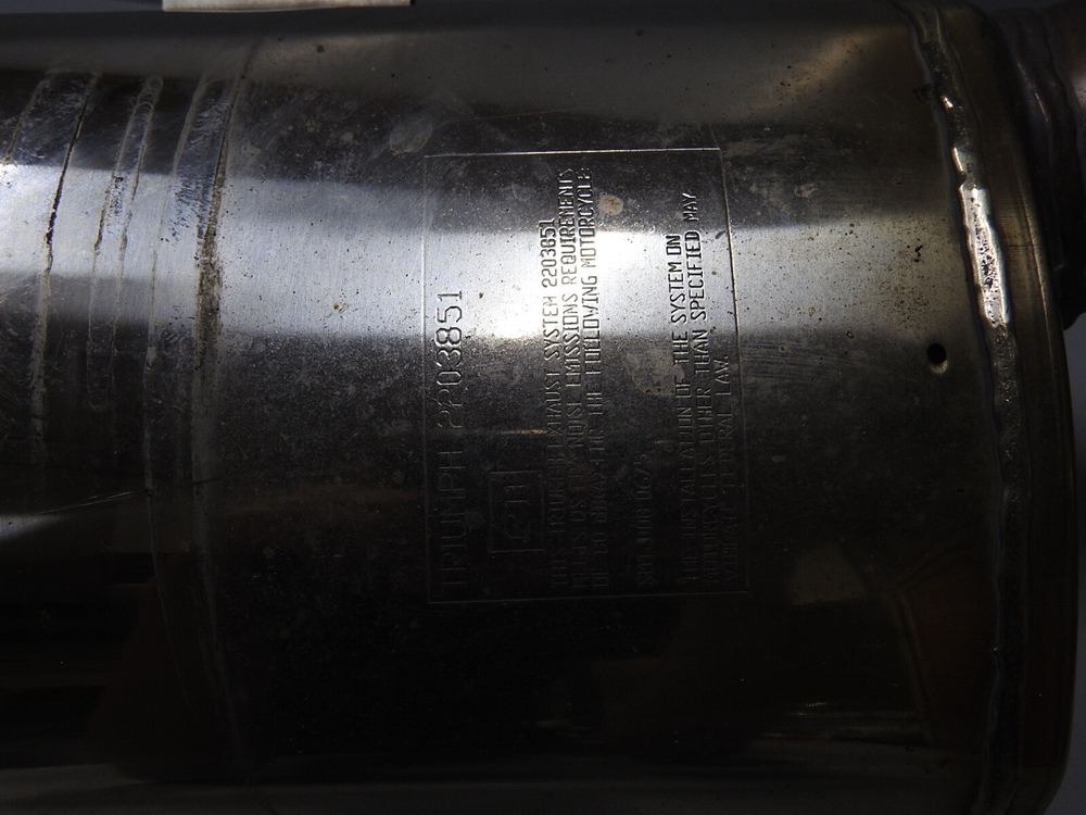 глушитель Triumph Daytona 675 2006-2008