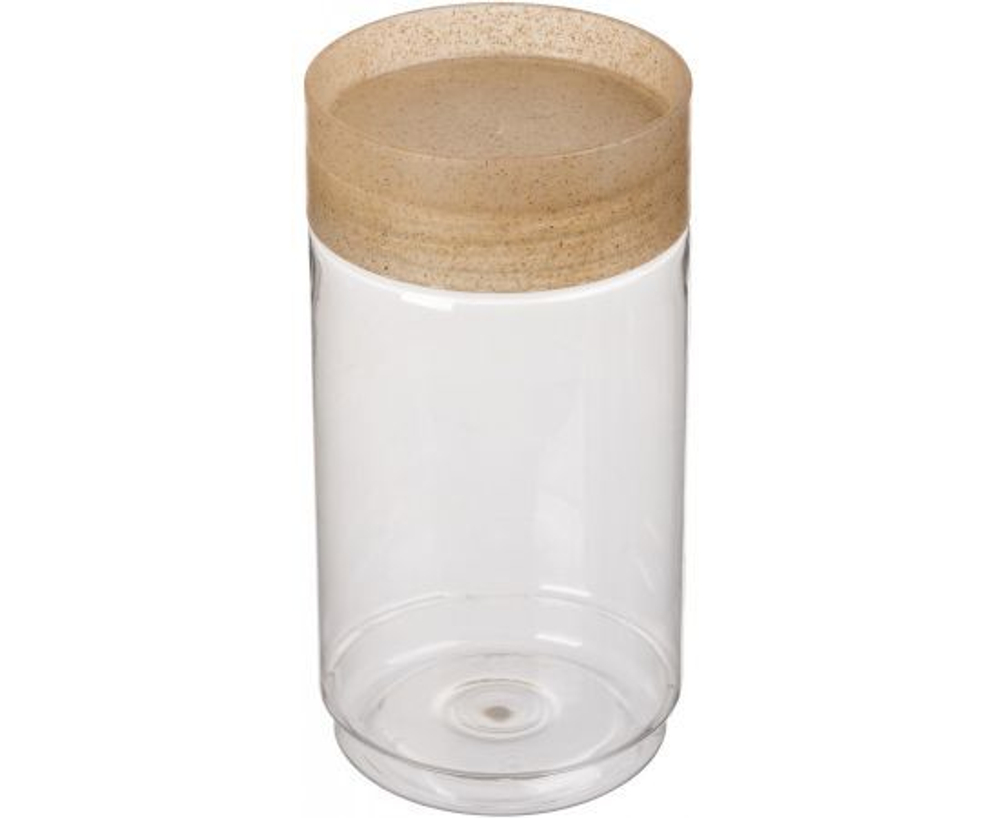 Банка для сыпучих продуктов Palermo 0,5л пластик, бесцветный 221116001/02 IDIland