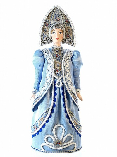 Кукла коллекционная "Русская снегурочка"