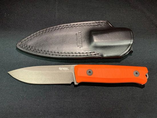 Нож Lion Steel "Bushcraft-R" L/B40 BkOrG10R