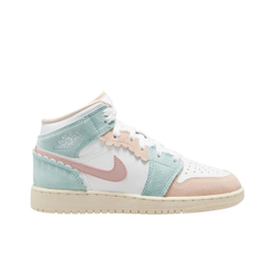 Air Jordan 1 Mid GS "Pink Oxford"
