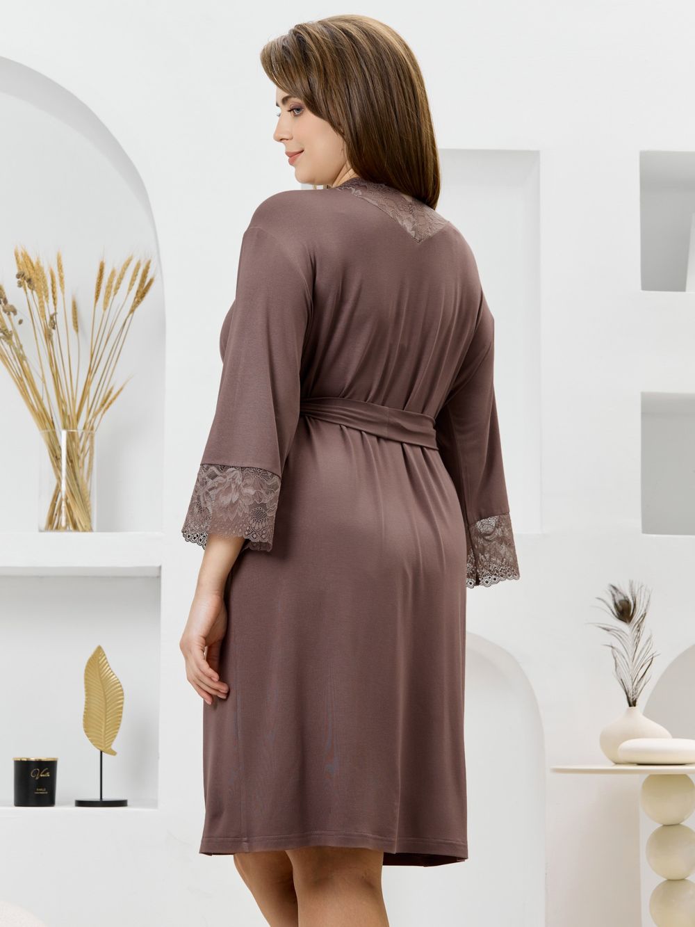 Халат Джара-3 Виотекс КОРИЧНЕВЫЙ