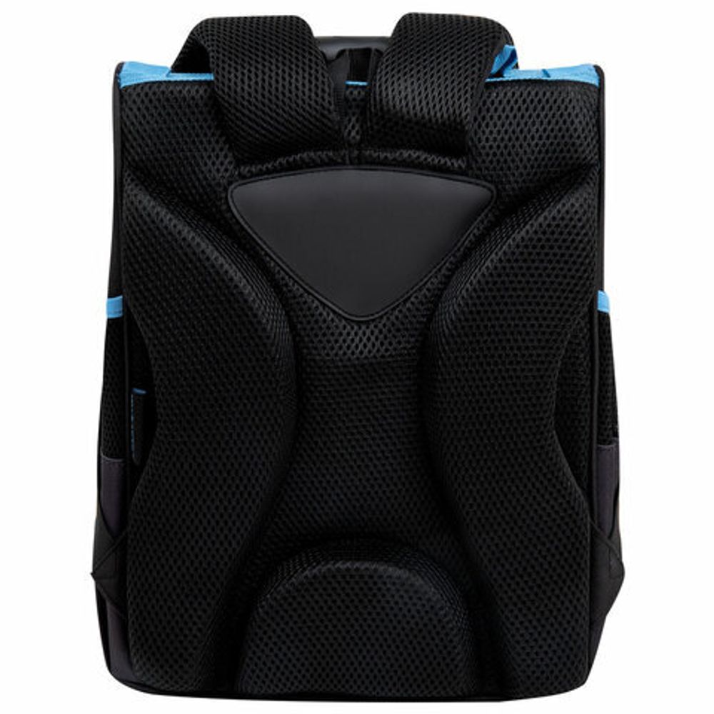 Ранец ПИФАГОР BASIC, 1 отделение, 3 кармана, эргономичная спинка, "Angry shark", 35х28х18 см, 272044