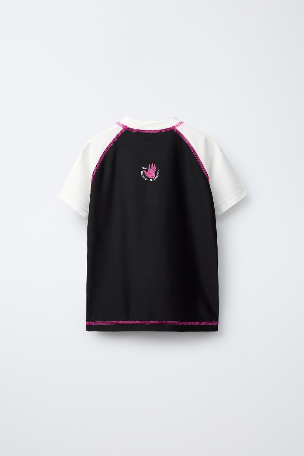 ZARA X BODY GLOVE ® ПЛЯЖНАЯ ФУТБОЛКА, ЧЕРНЫЙ/БЕЛЫЙ