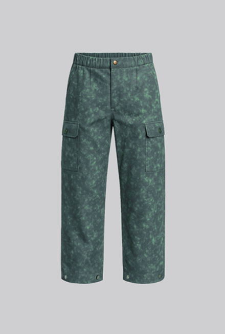 Джинсы Cargo Forest Girl (Dark Blue Green)