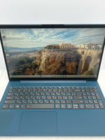 Ноутбук Lenovo 5-15IIL05 (81YK001FRK) 15.6"/Intel Core i3-1005G1/RAM 8GB/SSD 256GB/Intel UHD Graphics/IPS/1920x1080/DOS/Подсветка кл-ры: LED/Синий. Состояние: Уценка/дефект корпуса/ царапины на матрице