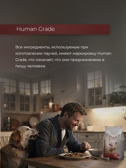 НАБОР Консервы DELISH Super Premium для собак с говядиной и гречкой (паштет) - 10 шт х 80 гр