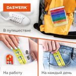 ТАБЛЕТНИЦА / Контейнер-органайзер для лекарств и витаминов "7 дней/4 приема CLEAR" DASWERK, 630846
