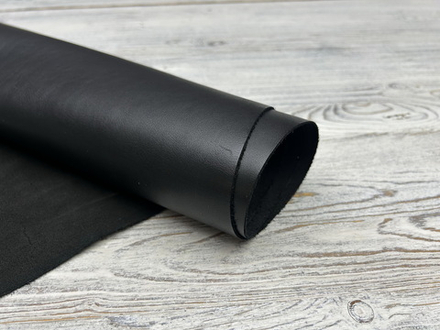 Милениум цв. Черный / Millenium Lux Nero, толщ. 1,5-1,7 мм, натуральная кожа