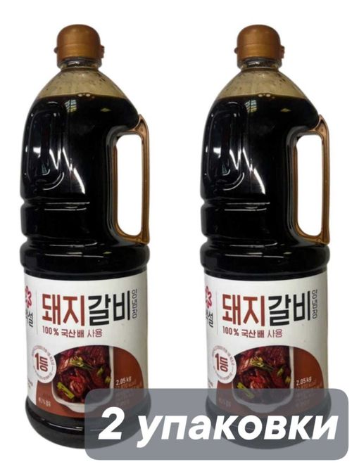 Соус гальби для свиных ребрышек Beksul Galbi 2,05 кг x 2 шт