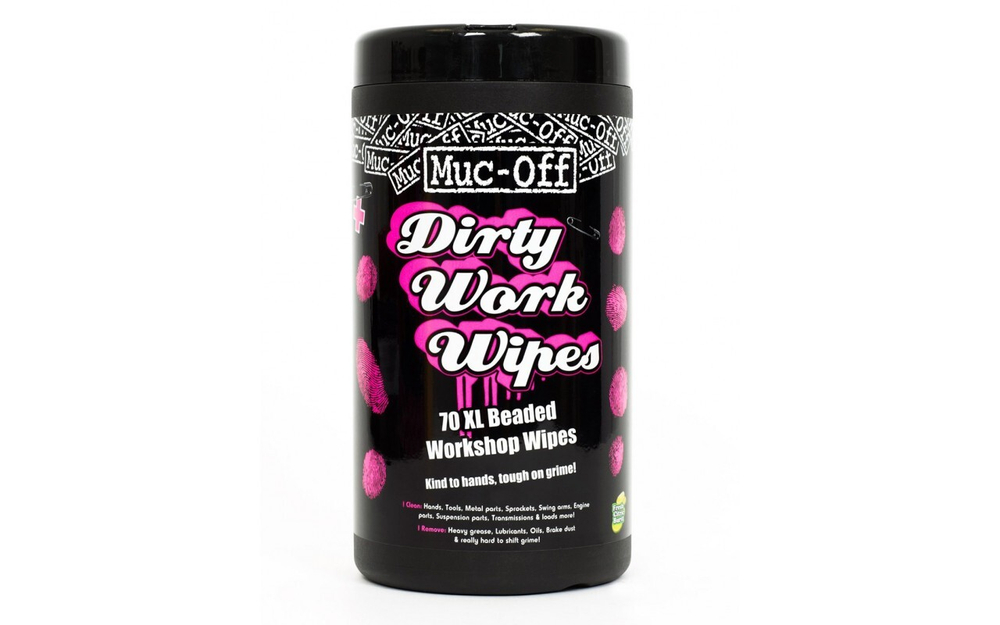 Muc-Off Салфетки влажные Dirty Work Wipes, 70 шт. (2017)
