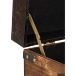 Банкетка-сундук 100х35х38см МДФ, дерево, искожа, поролон, металл