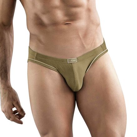Мужские трусы слипы зеленые Clever Moda ARGOVIA BRIEF 178215