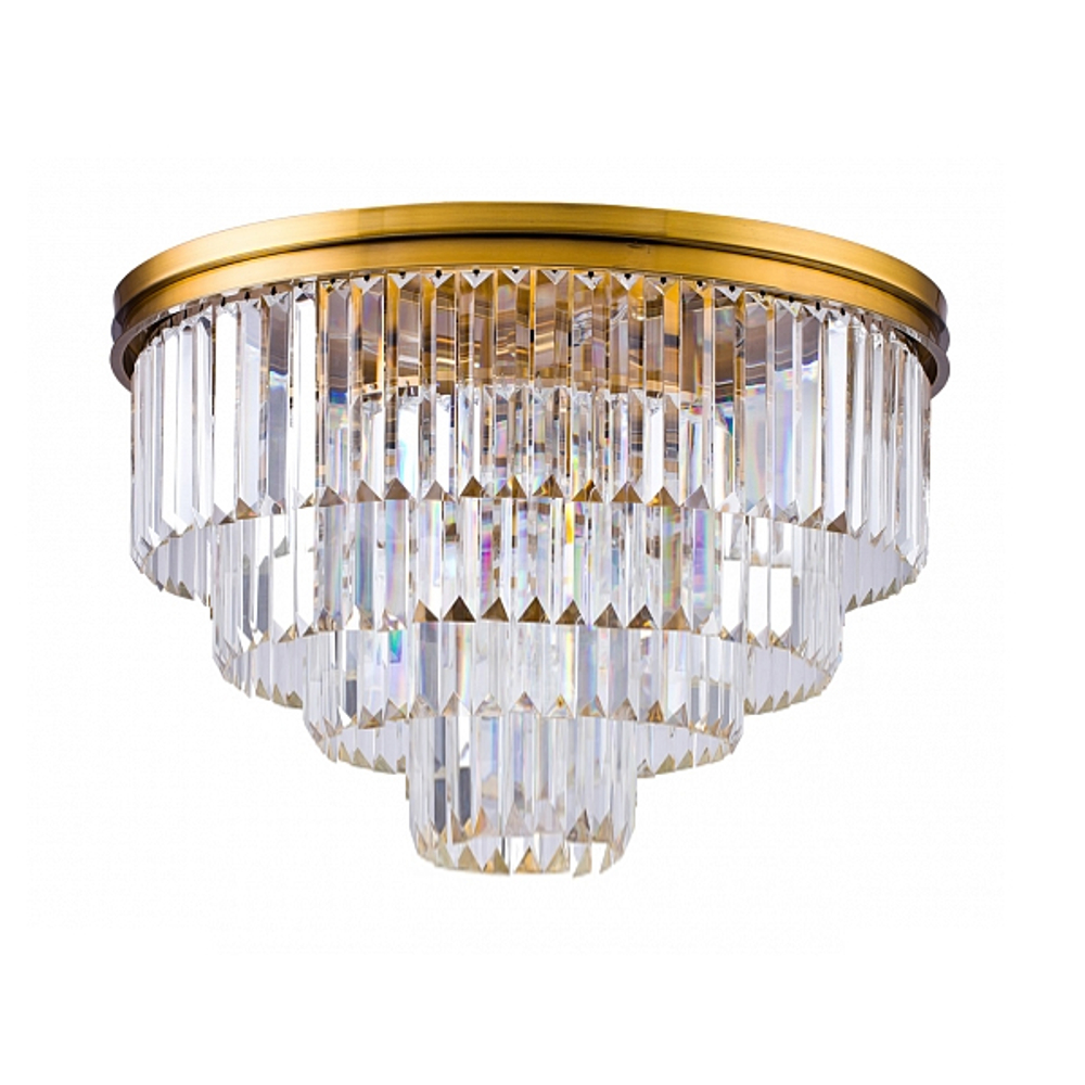 Потолочный светильник Odeon 8R gold/clear