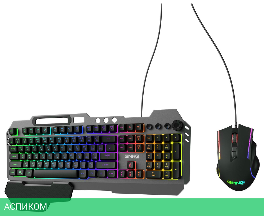 Набор периферии Oklick 700GMK черный (1533156)