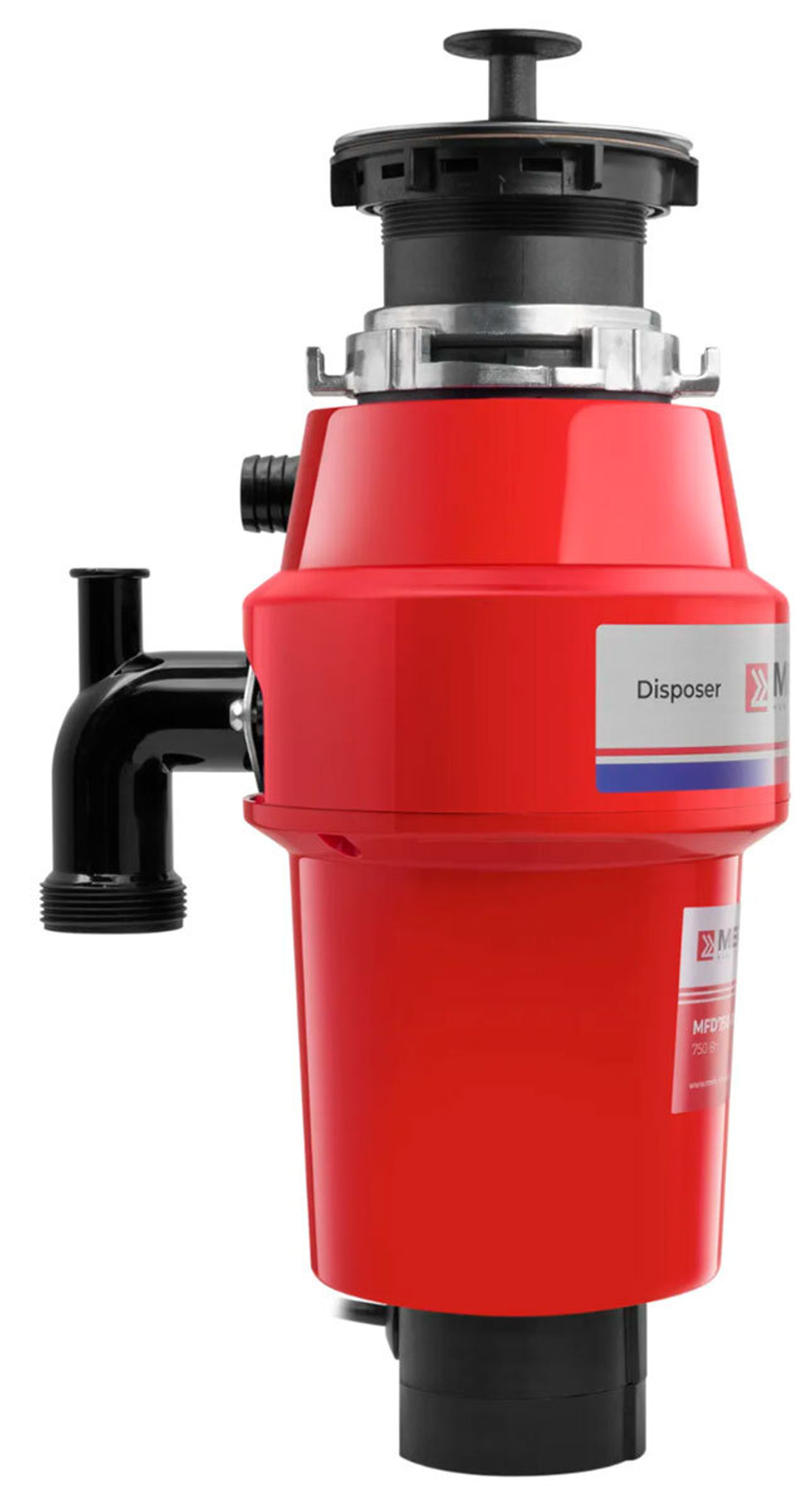 Измельчитель пищевых отходов Meferi MFD750 PUSH COMFORT с пневмокнопкой в комплекте