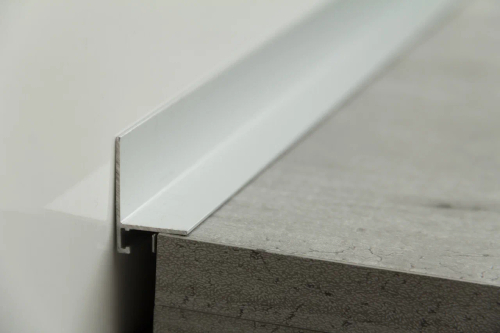 Микроплинтус SL16X25-01L Серебро матовое 16х25х2000мм