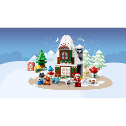 LEGO DUPLO — Пряничный домик Санты (10976) / артикул 10976 / GTIN 5702017153735