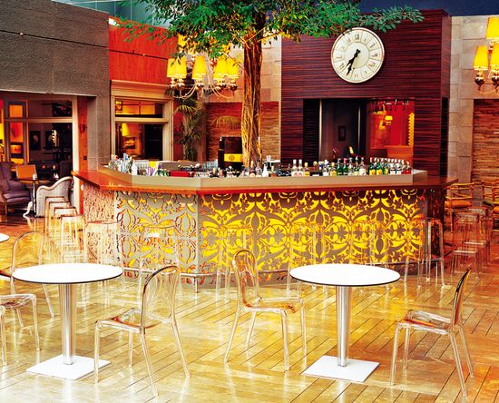 Табурет прозрачный барный Fox 75