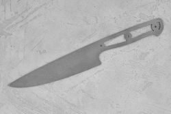 Заготовка для ножа, сталь VG-10 2,8мм. Модель "Аппарель НШ175" с клинком 175мм, ТО 62-63HRC