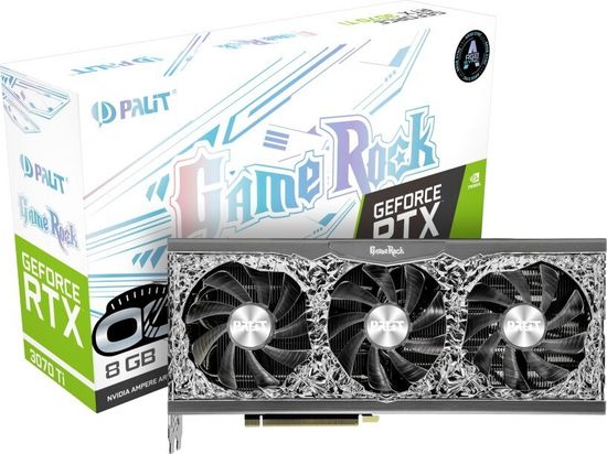 Видеокарта Palit GeForce RTX 3070 Ti GameRock OC