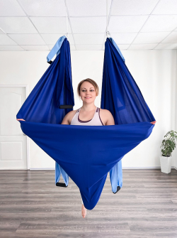 Гамак для йоги с ручками Classic pluse 4 м