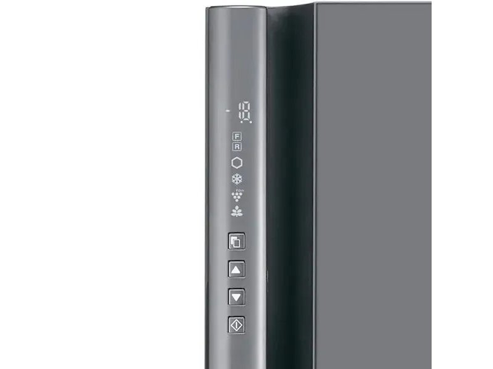 Холодильник Sharp SJ-XP59PGBK черный/стекло