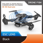 Квадрокоптер дрон на р/у с двойной 1080Р/4K HD камерой WiFi / Fpv "ZFR / Drone F184"
