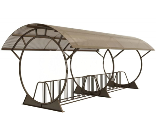 Велопарковка с навесом «Фестиваль»