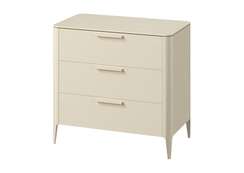 Комод Type oak 3 ящика ширина 90 см (молочный)
