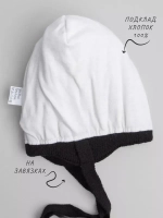 Шапка детская осенняя со снудом