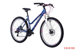 Велосипед Hartman Uria Pro Disc 27.5" (2023) антрацитовый/розовый