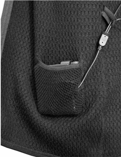 Жилет шерстяной с подогревом RedLaika Arctic Merino Wool RL-TM-05 мужской черный