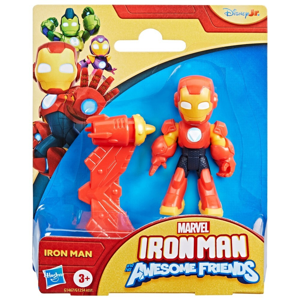Hasbro Железный человек и суперкоманда - фигурка IRON MAN 7,5 см G1467