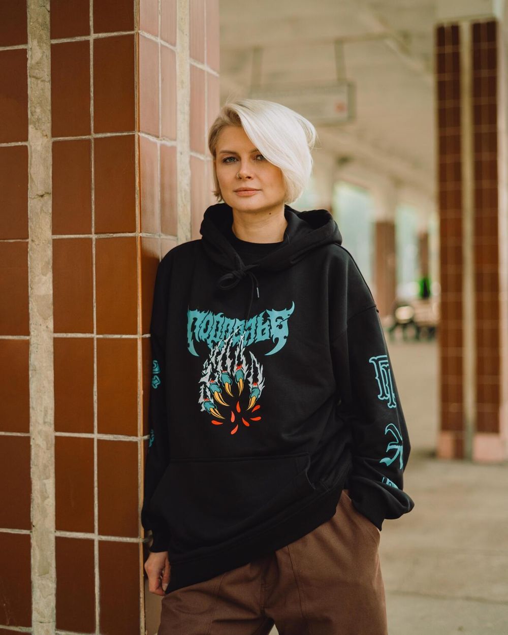 Худи Подполье Unstoppable черный