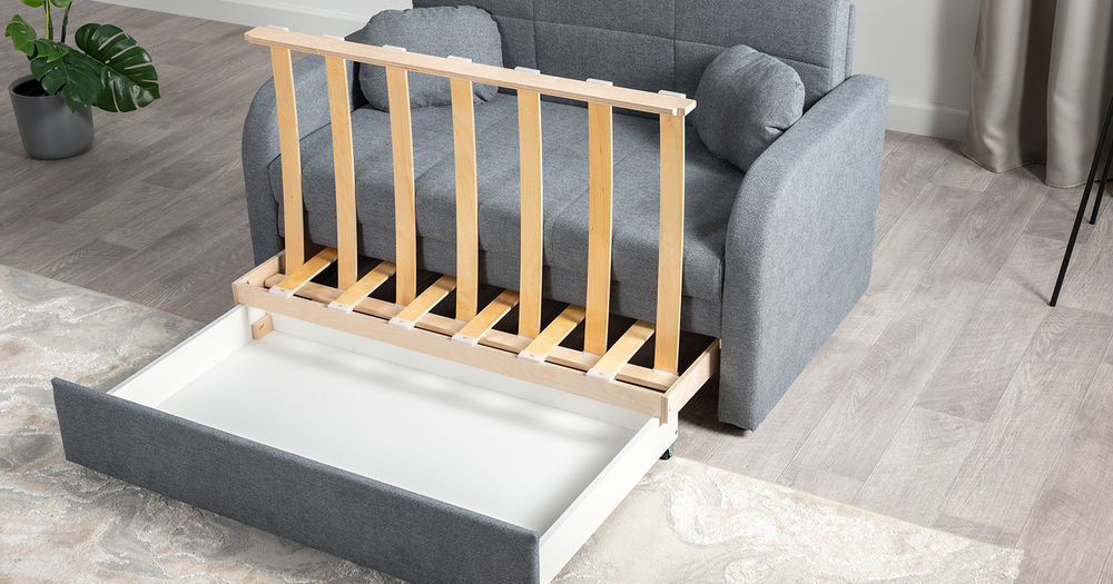 Тео Диван-кровать (120) Danco 995 Серый