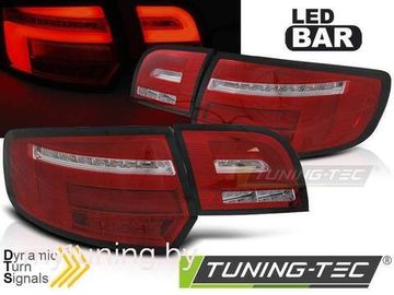 Фонари задние LED BAR RED WHIE SEQ для AUDI A3 8P 5D 03-08