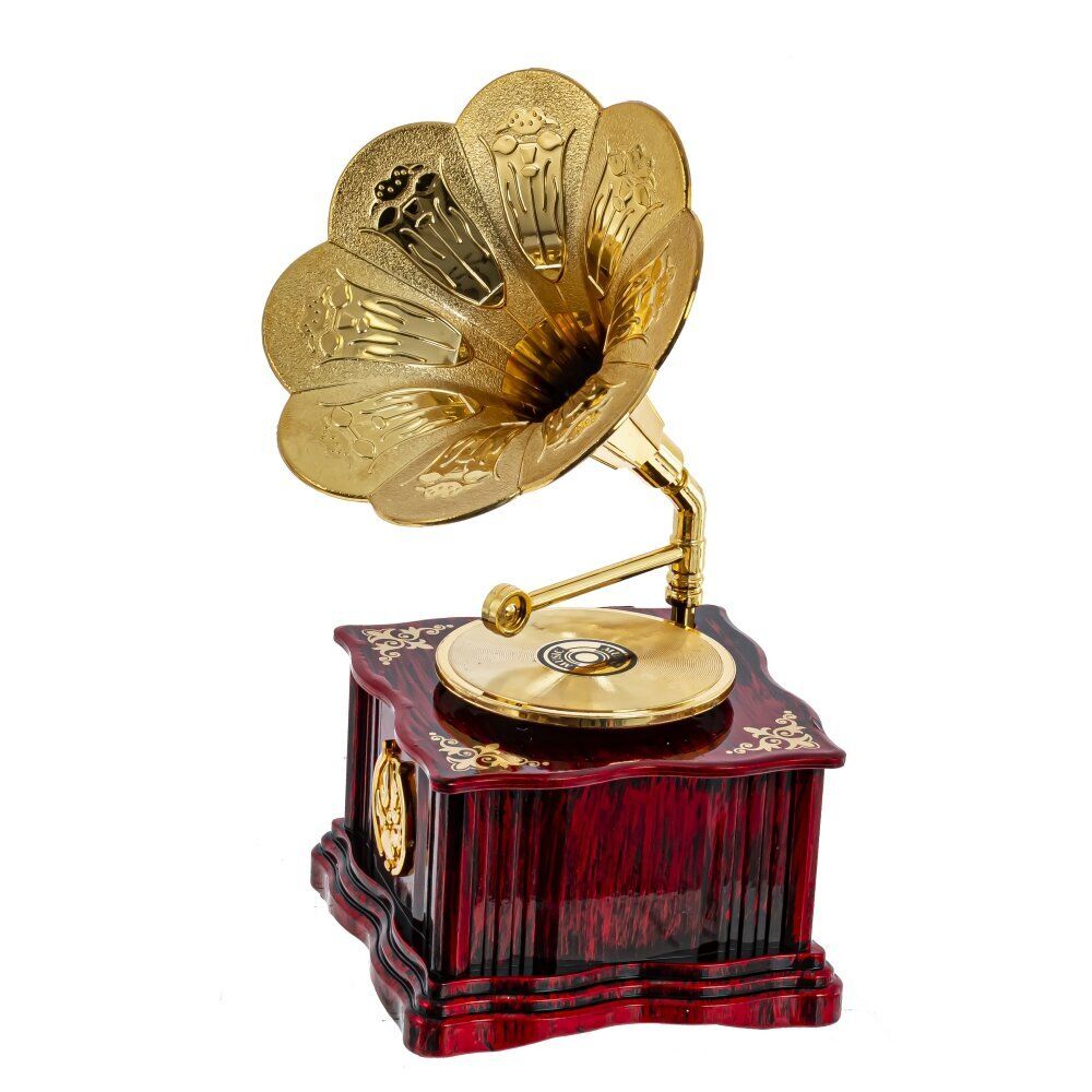 GAEM Изделие декоративное "Граммофон" (музык.), L9,5 W11 H18 см